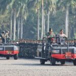 Pangdam Jaya Mengikuti Apel Gelar Pasukan Operasi PAM VVIP Pelantikan Presiden dan Wakil Presiden