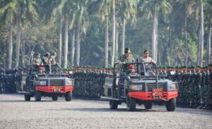 Pangdam Jaya Mengikuti Apel Gelar Pasukan Operasi PAM VVIP Pelantikan Presiden dan Wakil Presiden