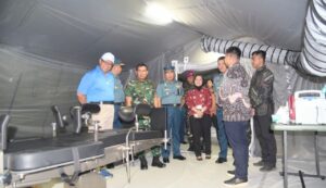 Dankormar Hadiri Gelar Integrasi Uji Fungsi “MOBILE FIELD HOSPITAL”
