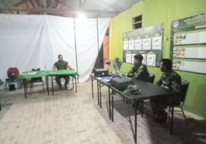 Tak Kenal Lelah, Dansatgas TMMD Ke-122 Kodim 1805/Raja Ampat Lakukan Kunjungan dan Evaluasi
