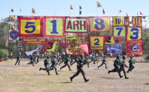 Penuh Semangat, 17 Batalyon Korps Marinir Bertarung Dalam Lomba Tembak Binsat Kormar 2024