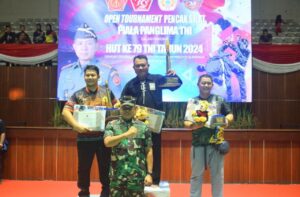 Wadan Kormar Hadir Di Penutupan Open Turnamen Pencak Silat Piala Panglima TNI Tahun 2024