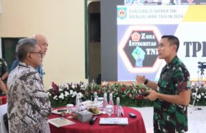Penilaian Pembangunan Zona Integritas (ZI) menuju WBK Kodim 0504/Jakarta Selatan