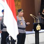 Kapolri Pimpin Kenaikan Pangkat 4 Pati-Pamen Polri