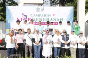 Dandim 0507/Bekasi Hadiri Campaign Stop Kekerasan pada Anak dan Perempuan di Kota Bekasi