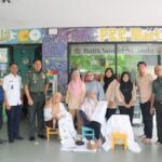 Kunjungan Dandim 0502/JU dan Lurah Sunter Jaya ke RPTRA Nirmala