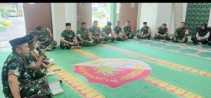 Kegiatan Pembacaan Yasin dan Doa Bersama dalam Rangka Memperingati Hari Pahlawan Tahun 2024 di Kodim 0507/Bekasi