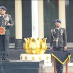 Korbrimob Polri Gelar Upacara Peringatan Hari Pahlawan Nasional