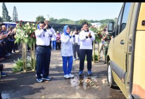 Korps Marinir Terima Kendaraan Dinas Dan Ratusan Hadiah Dari Kasal Dalam Acara Olahraga Bersama