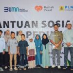 PLN Peduli By PLN Indonesia Power Gandeng Rumah Zakat Salurkan Bantuan Sosial
