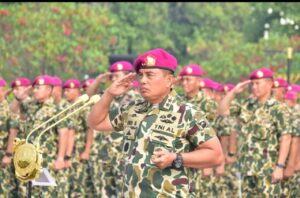 Peringati HUT Ke-79 Korps Marinir, Dankormar Pimpin Ziarah Di TMPNU Kalibata