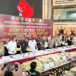 Polda Metro Jaya Ungkap Sabu 389 Kilogram dari Jaringan Afghanistan