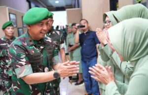 Suasana Penuh Kehangatan Dan Kekeluargaan Sambut Kunjungan Danrem 052/Wkr