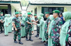 Antusias Dan Penuh Sukacita Warnai, Kunjungan Kerja Danrem 052/Wkr Ke Kodim 0506/Tangerang