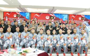 Lepas Tim Taekwondo Garbha Presisi Ke Vietnam, Irwasum Polri: Jaga Nama Baik Institusi dan Negara, Junjung Sportivitas