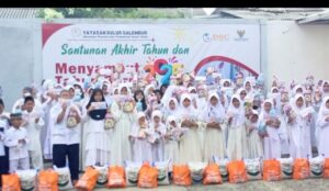 Yayasan Dulur Salembur Santuni 200 Anak Yatim dan Dhuafa Menyambut Tahun Baru 2025
