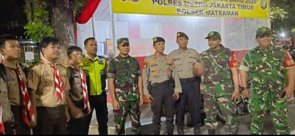 Pengamanan Natal dan Tahun Baru 2025, Danramil 02/Matraman: Pastikan Keamanan dan Ketertiban Masyarakat