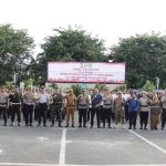 Dandim 0507/Bekasi Bersama Forkopimda Ikuti Apel Kesiapan Pengamanan Malam Tahun Baru Tingkat Kota Bekasi