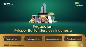 Pegadaian Siap Bangun Ekosistem Emas dengan Izin Usaha Bulion dari OJK