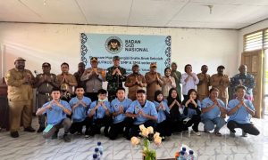 Peluncuran Program Makan Bergizi Gratis di Kabupaten Yahukimo