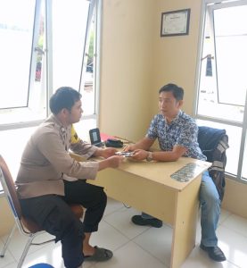 Si Dokkes Polres Toba Cek Kesehatan Bagi Personil