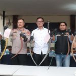 Polsek Metro Gambir Amankan Dua Remaja Bersenjata Tajam Saat Akan Tawuran