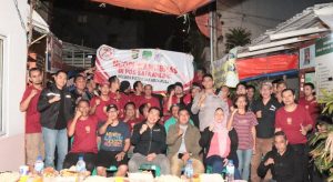 “Ngopi Kamtibmas” Kapolres Metro Jakpus Bersama Warga RW 10 di Jl. Kalipasir Menteng