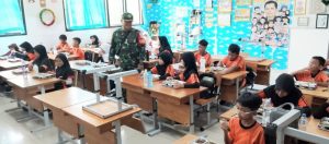Siswa-siswi Cerdas, Kodim 0505/JT Bersama Dapur khusus Distribusikan MBG 22.317 Porsi