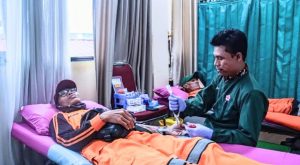 Dandim 0502 Jakarta Utara Gelar Donor Darah Bersama Persit Kartika Chandra Kirana Dalam Rangka HUT Ke-79