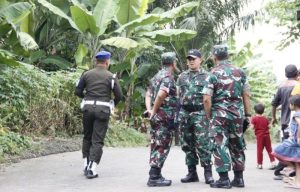 Kasdim 0507/Bekasi Monitoring dan Pengamanan Kunjungan Wapres RI di SMPN 30 Jatiasih