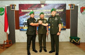 Korem 052 Tangerang – Danrem 052/Wkr Pimpin Sertijab Dandim 0503/JB
