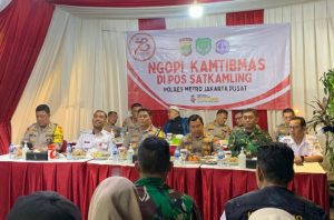 Ngopi Kamtibmas Bersama Wakapolda Metro Jaya di Johar Baru Bahas Tawuran, Narkoba Hingga Lingkungan