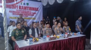 Dandim 0502/Jakarta Utara Hadiri Kegiatan Ngopi Kamtibmas di Poskamling RW 012 Pademangan Timur