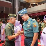 Kasum TNI Terima Laporan Korps Kenaikan Pangkat 32 Perwira Tinggi TNI