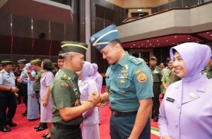 Kasum TNI Terima Laporan Korps Kenaikan Pangkat 32 Perwira Tinggi TNI