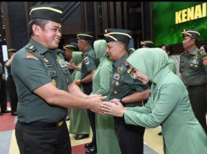 Kasad Pimpin Kenaikan Pangkat 18 Pati TNI AD