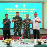 Rapat Anggota Tahunan (RAT) ke-51 Koperasi Konsumen Primer Kartika Permana Jaya Kodim 0502/JU