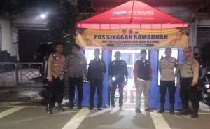 Antisipasi Tawuran dan Sahur Keliling, Polisi Gelar Pos Pantau Ramadhan di Cempaka Putih