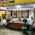 Polsek Cempaka Putih Cek Pos Singgah Ramadhan di Jl. Mardani Raya