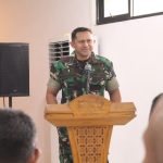 Penyuluhan Bintal Kepada Prajurit, PNS dan Persit KCK Cabang XIX Kodim 0505/JT