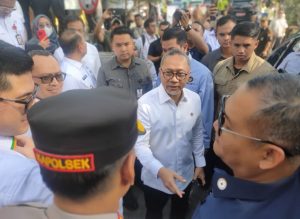 Menko Pangan RI Tinjau Pasar Johar Baru, Harga Cabai Sentuh Rp 120 Ribu per Kg