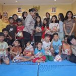 Polwan Polres Metro Jaksel Gelar Trauma Healing Dan Bakti Sosial Untuk Korban Banjir