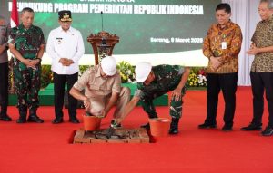 TNI AD dan TWP AD Groundbreaking Pembangunan Ribuan Rumah Non-Dinas Prajurit dan PNS