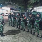 Danramil Duren Sawit Pimpin Apel Patroli Cipkon Di Malam Bulan Suci Ramadhan
