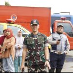 Dandim 0507/Bekasi Tinjau Lokasi Pengungsian Korban Banjir di BNPB Jatiasih dan Koramil 04/Jatiasih