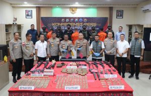 Satgas Ops Damai Cartenz Gagalkan Jaringan Penyuplai Senpi dan Ribuan Amunisi ke KKB Lintas Provinsi