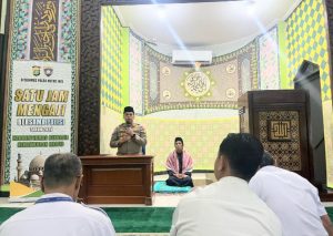 Polisi Polda Metro Jaya Gelar “Satu Jam Mengaji”, Ajak Warga Makmurkan Masjid