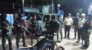 Koramil 08/Duren Sawit Laksanakan Patroli Menggunakan Rantis MAUNG, Antisipasi Cegah Tawuran Warga