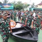 Kodim 0507/Bekasi Terima 50 Unit Alat Angkutan Air Bantuan dari Panglima TNI