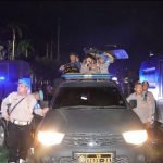 4 Polisi Luka Bakar Sebelum Pembubaran Massa Aksi di DPR RI